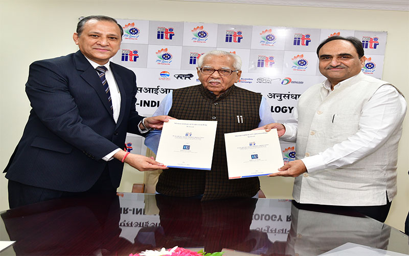 MoU signed between EU and CSIR - IITR