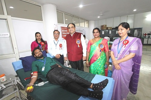 Blood Donation Camp On Nurses Day