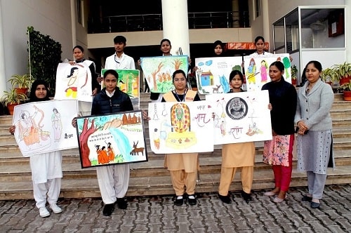 Painting Competition and Plantation Drive