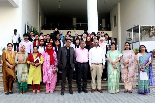  Guest lecture on “Institutional management and entrepreneurship promotion”, organized by the department of food and Nutrition