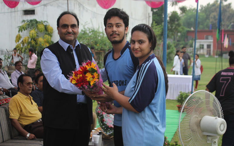 Sports Day inauguration programme, ELMC, Lucknow.