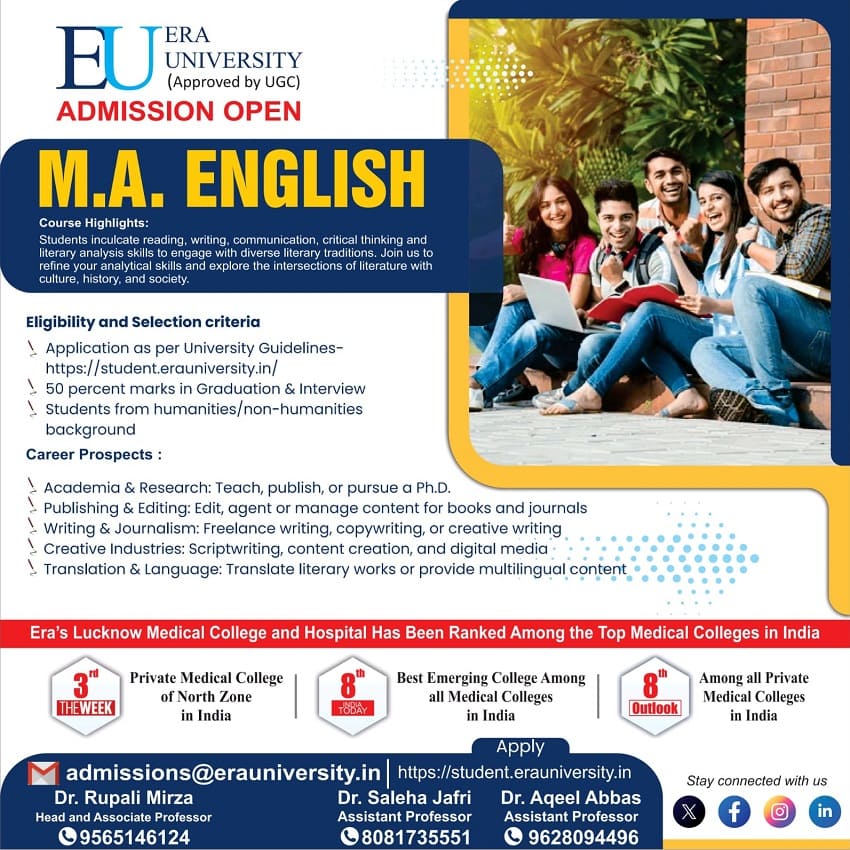 M.A. In English